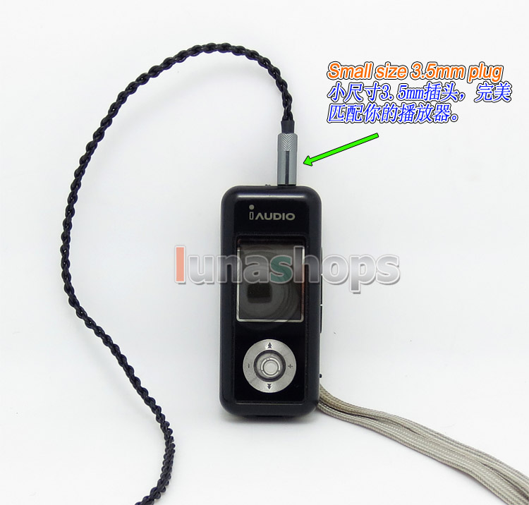 3.5mm 5N OFC Copper Cable For Sennheiser HD598 HD558 HD518 Headphone Earphone