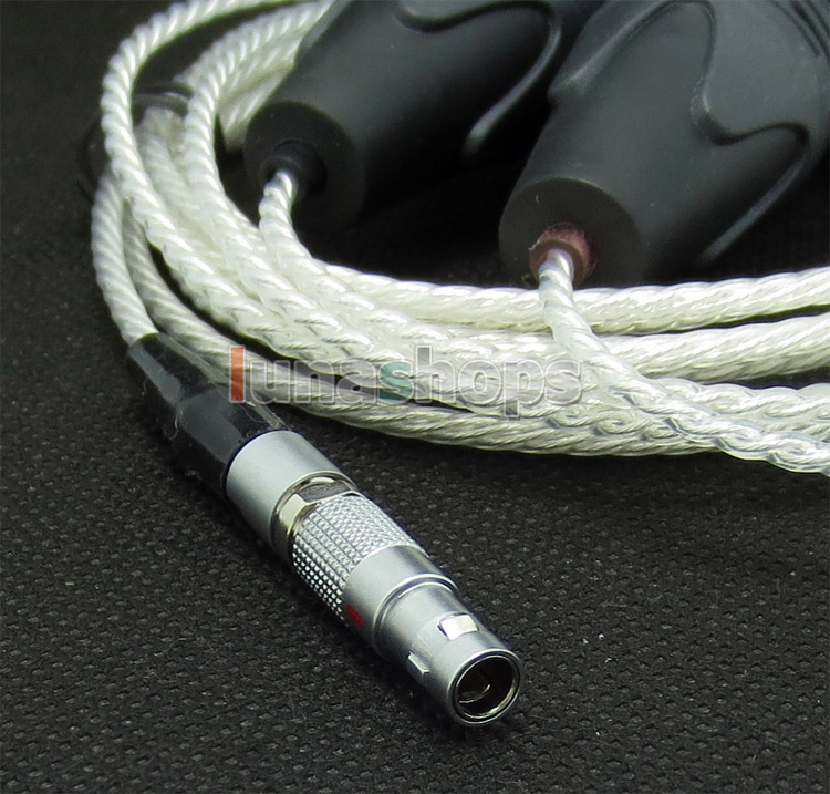 3pin XLR Female PCOCC + Silver Plated Cable for AKG K812 Reference Headphone Headset