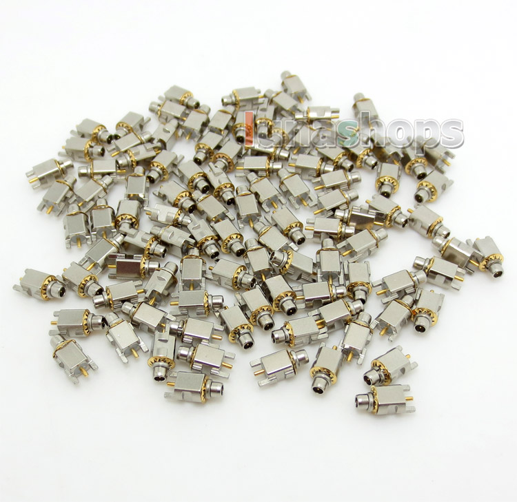 With gasket Rodium Plated Earphone Pins for Shure SE846 SE535 ultimate UE900 etc.