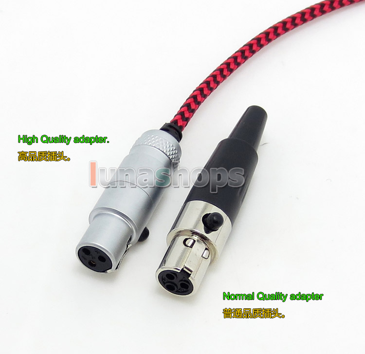 5N OFC Soft Audio upgrade Cable For AKG Q701 K702 K271s 240s Headphone Earphone