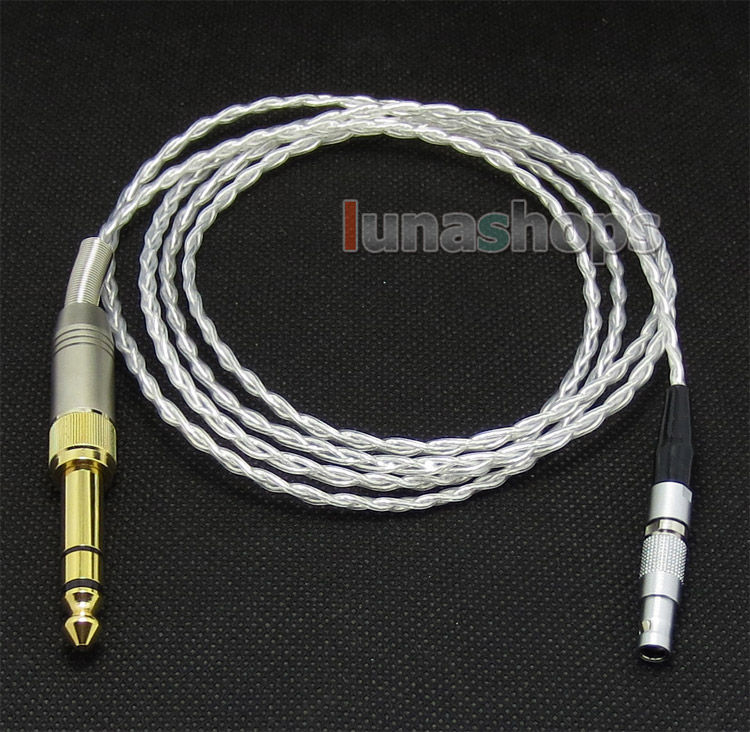 Best Price Silver Plated + 4N OCC Earphone Cable For AKG K812 Reference Headphone 