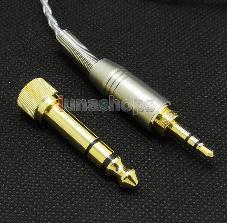 Best Price Silver Plated + 4N OCC Earphone Cable For AKG K812 Reference Headphone 