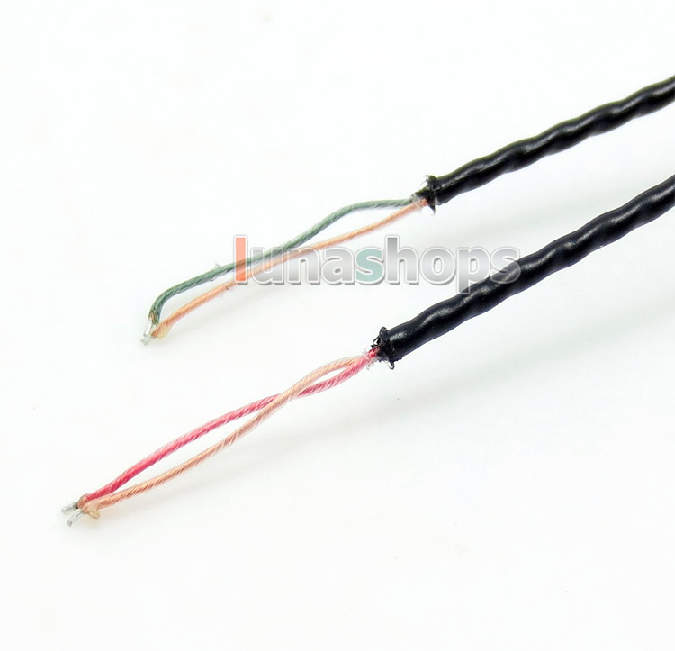 120cm 5n OFC Super Soft Black DIY Cable For Ultimate Westone Sennheiser earphone repair
