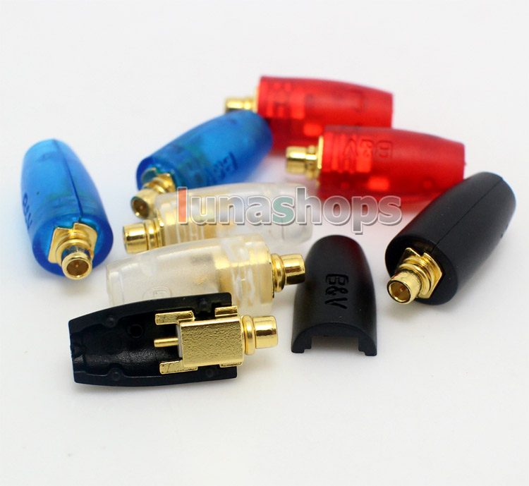4 color Standard Gold plating Earphone Pins Set for Shure SE846 SE535 SE425 SE315 UE900 etc.