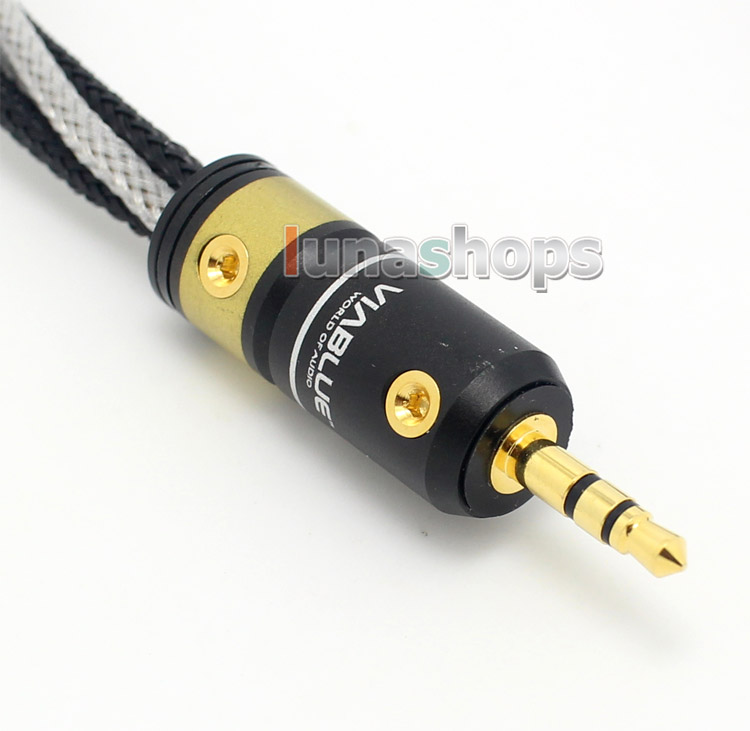 Nordost Odin Silver Cable 3.5mm To 2 RCA VIABLUE+YARBO Adapter