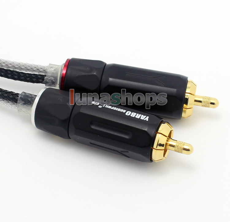 Nordost Odin Silver Cable 3.5mm To 2 RCA VIABLUE+YARBO Adapter