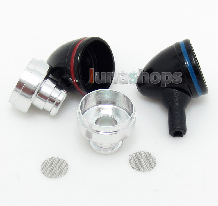 1 pair 3 color 9.5mm Sound Speaker Shell For Earphone Headset Repair DIY Custom