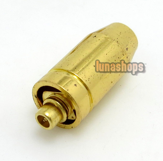Copper Cover For Shure SE535 SE425 SE315 SE215 Earphone Upgrade Cable Male Plug Pins