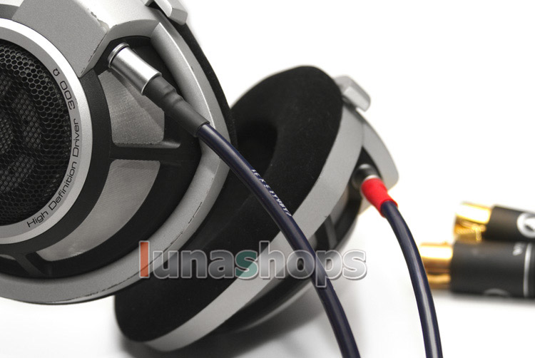 Cardas Wire + Viablue XLR 8n OCC Cable For Sennheiser HD800 Headphone