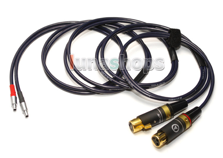 Cardas Wire + Viablue XLR 8n OCC Cable For Sennheiser HD800 Headphone