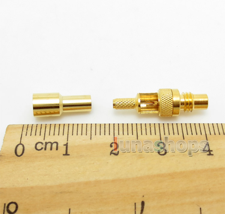 1 Pair DIY Female Pins for HiFiMan he6 he500 Headphone Earphone