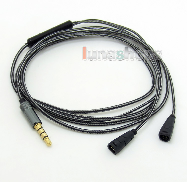 Earphone cable With mic Remote For Sennheiser IE880 IE8 