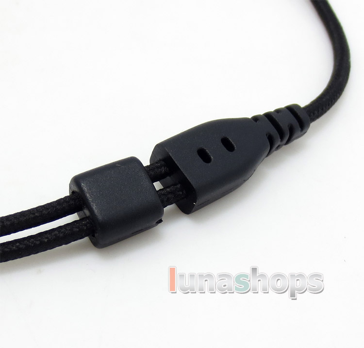 1.2m Custom Handmade Cable For   Sennheiser IE8 IE80 earphone headset Net shield
