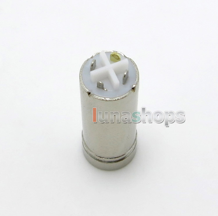 1pcs 17mm Main Body 3.5mm 5 poles Female Socket Soldering Adapter Plug For Diy 