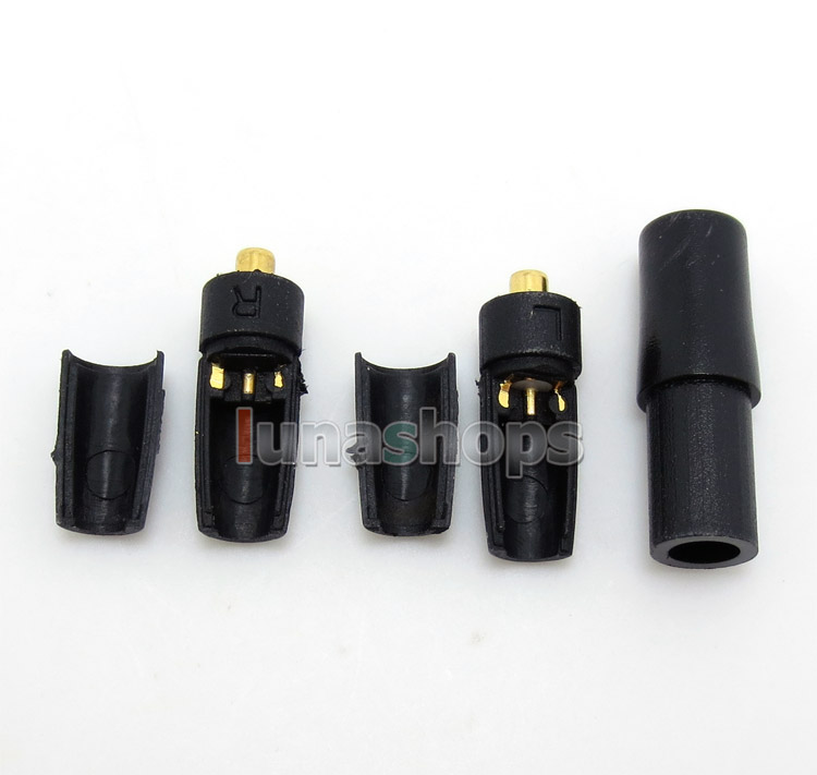 Golden Plated Earphone Straight DIY Pin Adapter For Westone W60 W50 W40 W30 W20