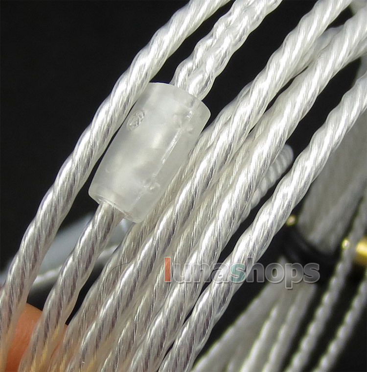 3pin XLR Female PCOCC + Silver Plated Cable for Sennheiser HD414 HD420 HD425 HD430 HD440 HD442 HD450 II SL 