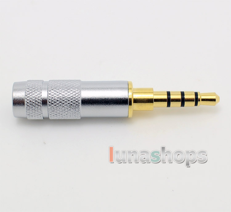 Oyaide Straight 3.5mm 4 poles Male stereo phono DIY Solder Adapter