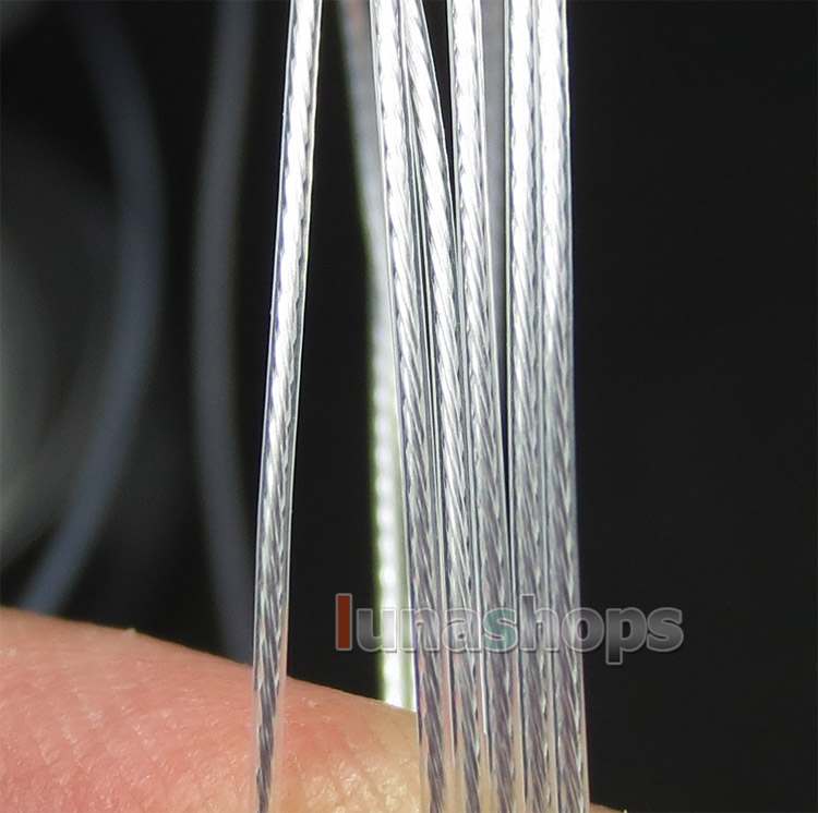 100m 30AWG Acrolink Pure Silver 99.9% Signal   Wire Cable 7/0.1mm2 Dia:0.6mm For DIY 