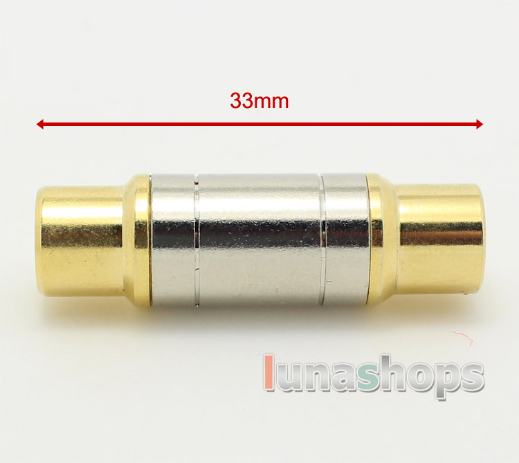 RCA AV Straight Female to Female Adapter Pure Copper 