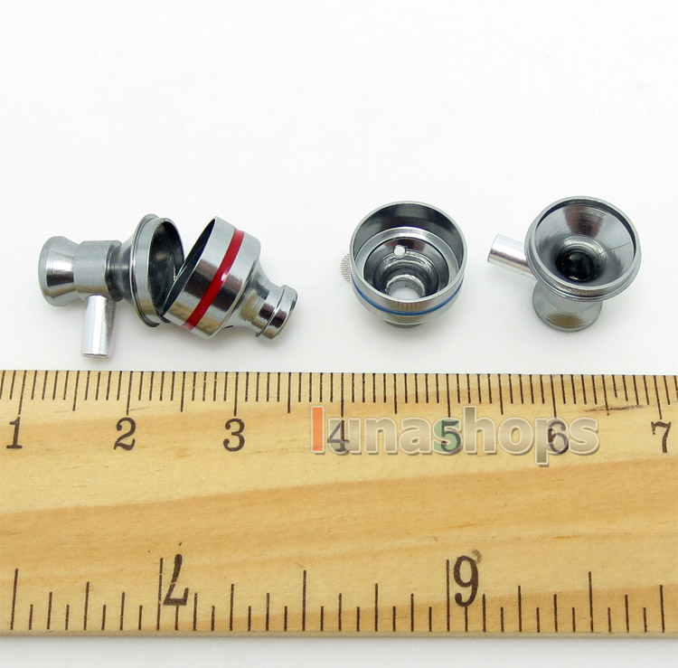 1 pair 4 color 10mm Sound Speaker Shell For In ear Earphone Repair DIY Custom