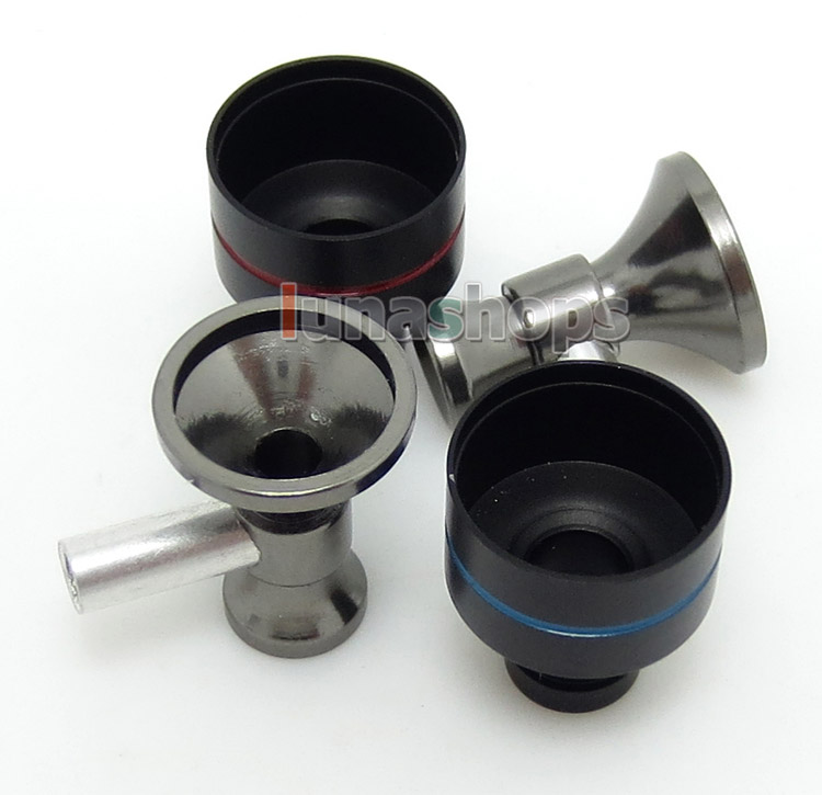 1 pair 4 color 8mm Sound Speaker Shell For Sports Clip Earphone Repair DIY Custom