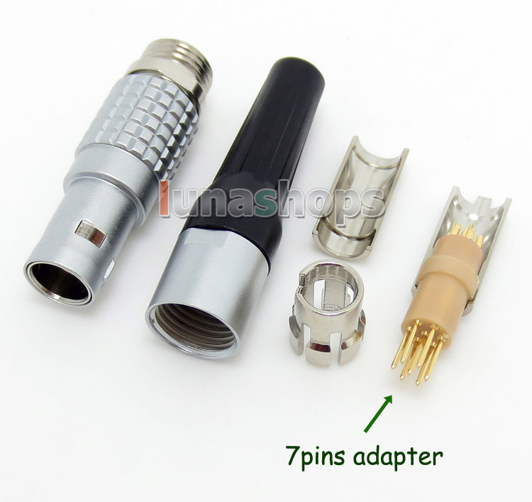 1pc Male 7 Pins Adapter For LEICA S Shutter Release 16029 Typ 006 Camera Cable 