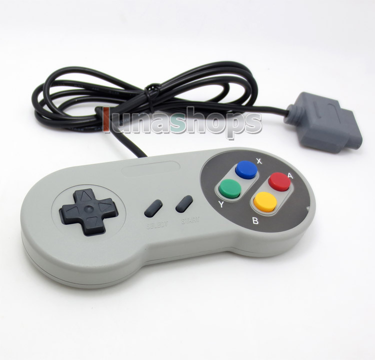 16 Bit Controller Joystick For Super Nintendo SNES System Console Control 