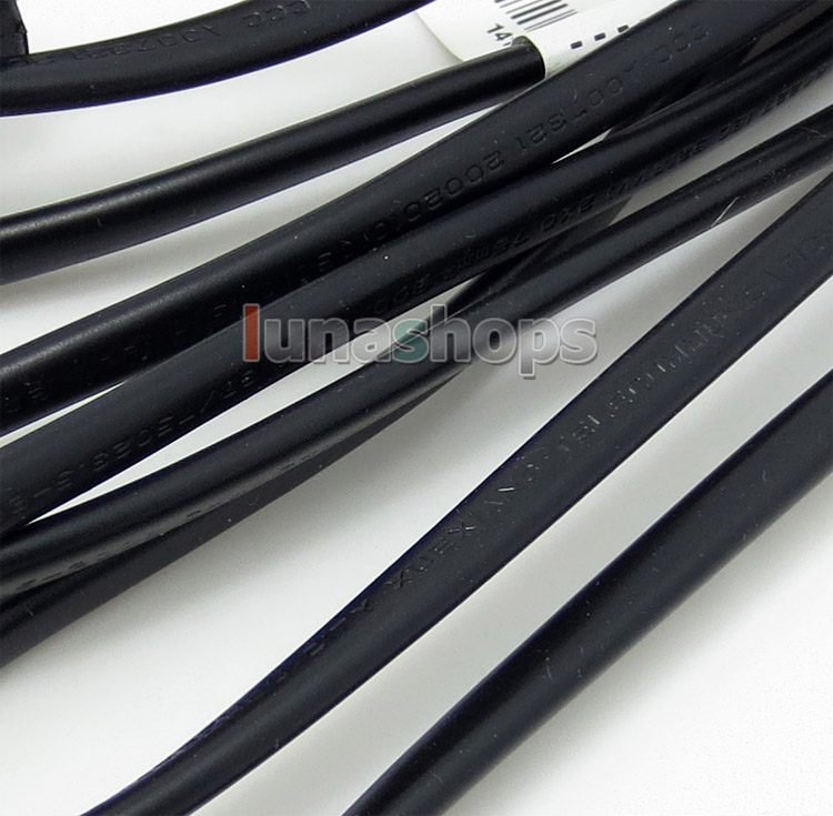 Straight 1.5m Original 2*0.5mm2 10A 250V Power Cable For Samsung LCD LED TV set DVD Laptop
