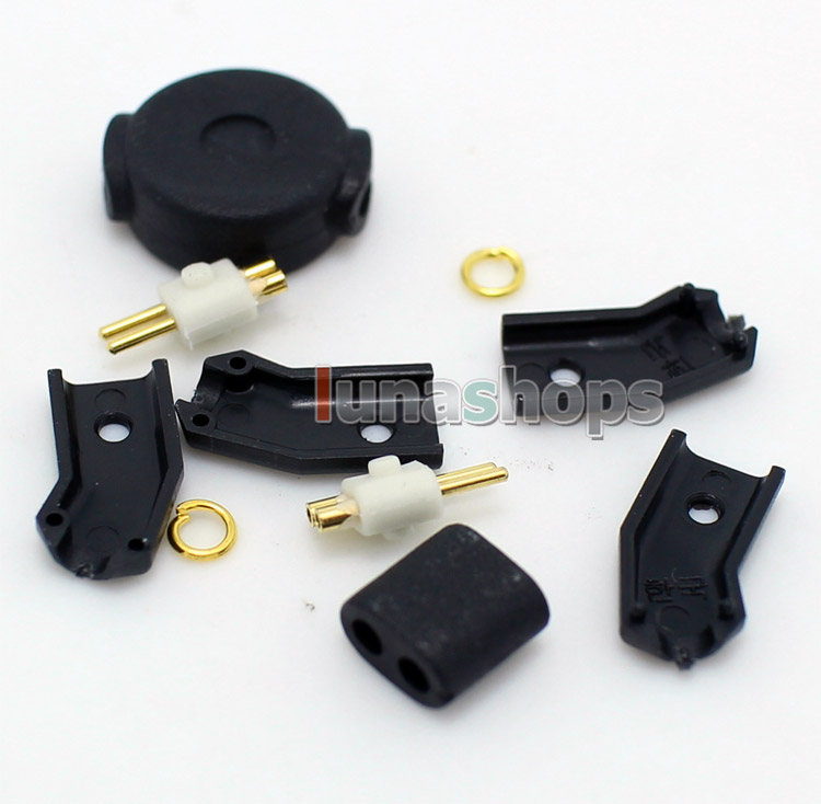 Korea Mould Series-Black Ultimate UE tf10 Earphone Pins Plug For DIY Cable