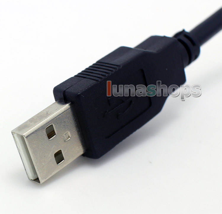 1 USB 2.0 to SATA 7+15 Pin 22Pin Adapter Cable For 2.5" HDD Hard Disk Drive