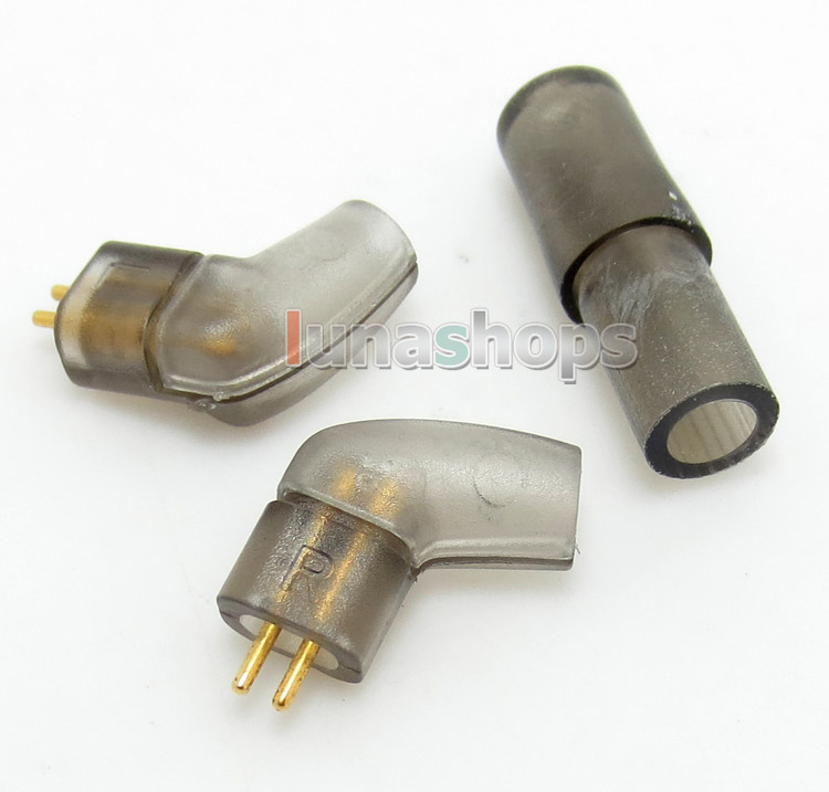 L Shape 90 Degree Ultimate 0.75mm UE tf10 Earphone Pins Plug For DIY Cable