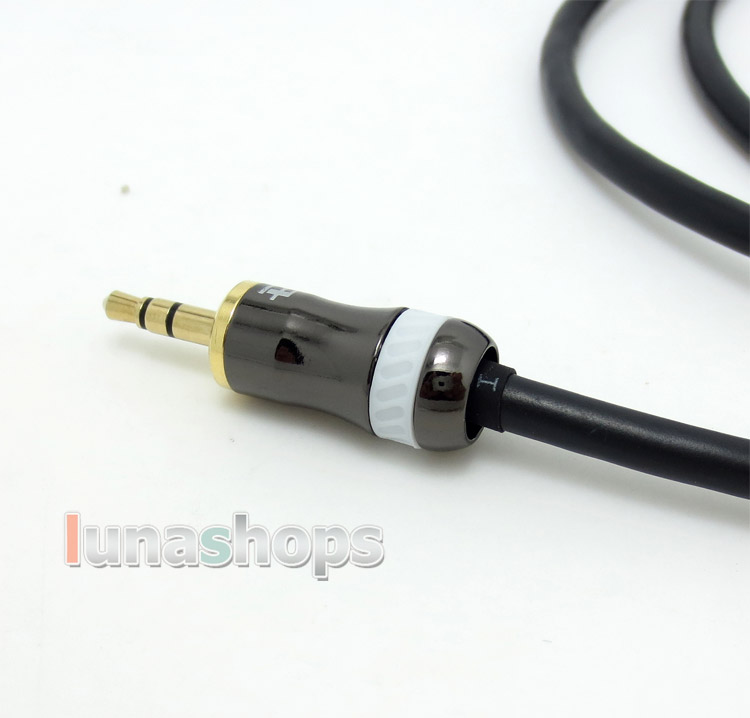 3.5mm Pailiccs male to Male Car Aux Hifi speaker audio DIY Canare cable 1m