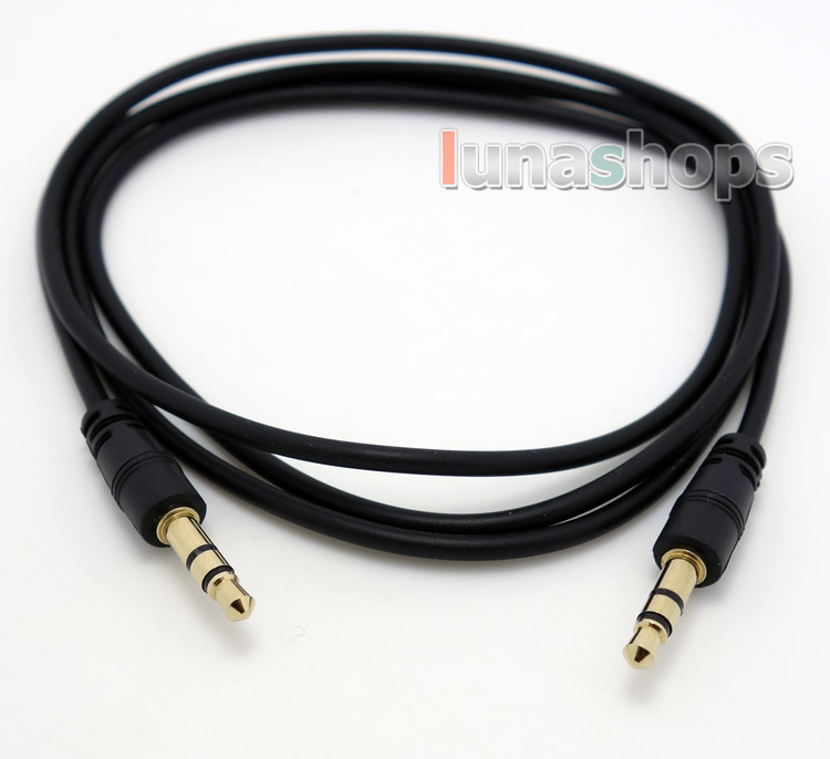 3.5MM MALE TO MALE STEREO AUDIO EXTENSION CABLE CORD 1M