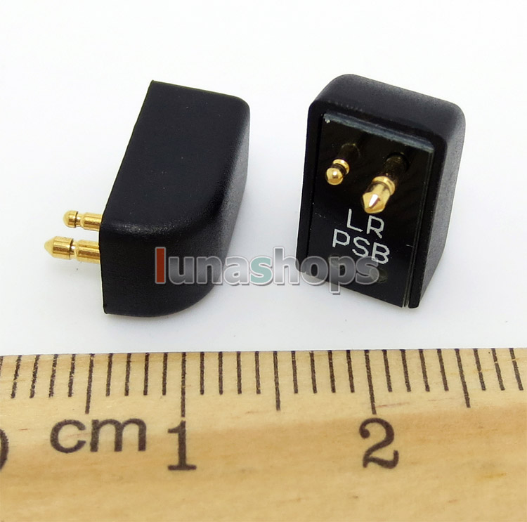 2pcs Bulk Male Earphone Headset Pins For Etymotic ER4B ER4PT ER4S ER6I 