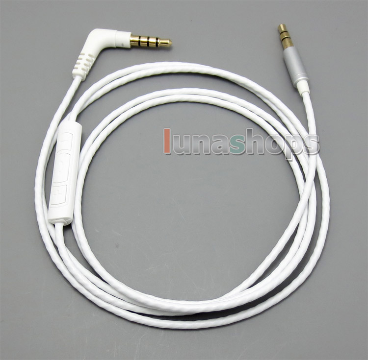 With Remote Mic Headphone Cable 