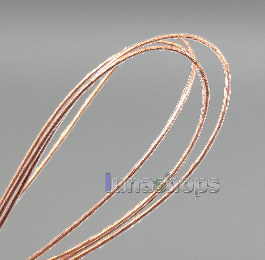 200m 26AWG Ag99.9% Acrolink Pure 7N OCC Copper Signal Wire Cable 65/0.05mm2 Dia:0.85mm For DIY