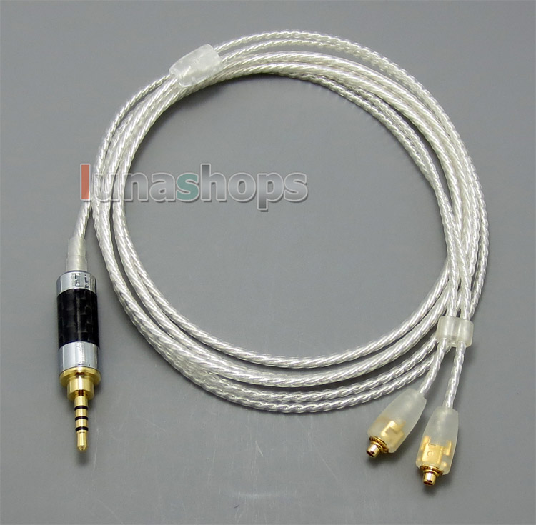 5N OCC + Silver Plated Earphone Cable For Astell & Kern AK240ss K120 II AK380