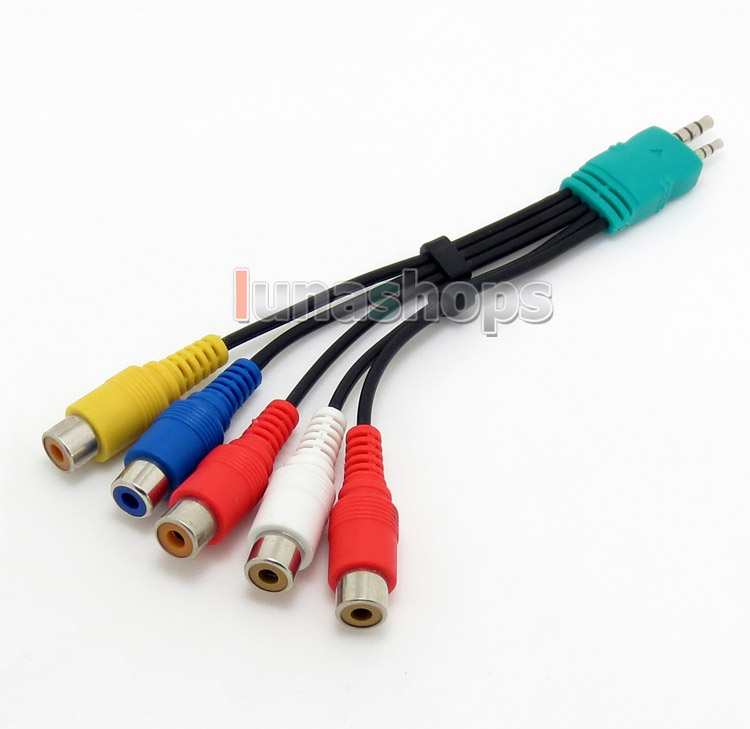 A Composite Component Scart Adapter Cable BN39-01154W for Samsung 3D LED HDTV 