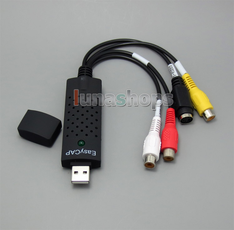 Easycap USB 2.0 Video TV DVD VHS Audio Capture Adapter