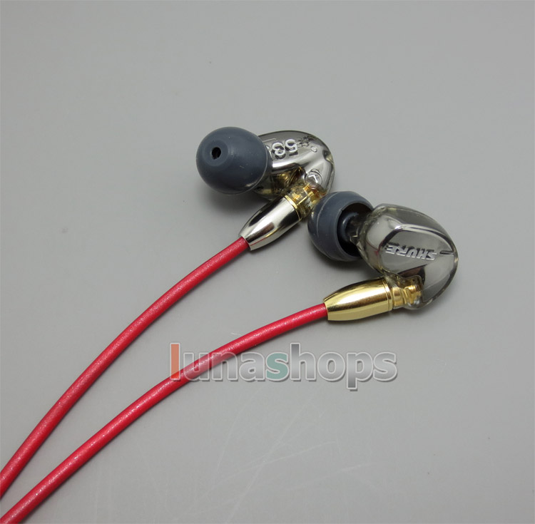 Metallic Shield Earphone Headphone DIY Pin For Pioneer DJE 1500 2000 HDJ-C70