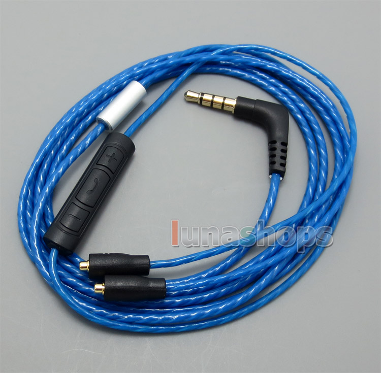 With Mic Remote Volume Cable For Westone W60 W50 W40 W30 W20 W10 Earphone