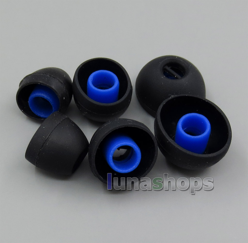 2 Size in 1 set Earphone Silicone Tips For Sennheiser CX870 ocx870 CX880 CX880 ocx980 etc.