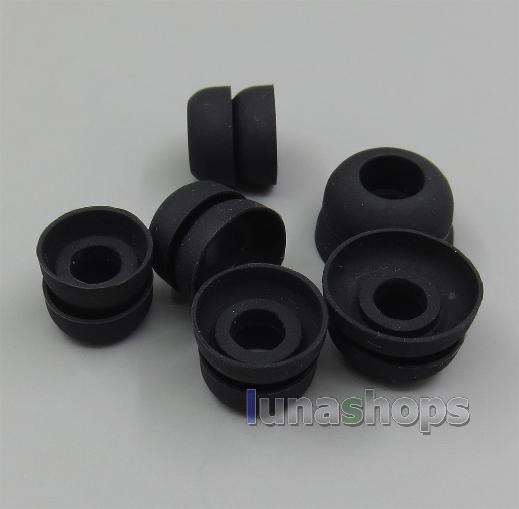 3 Size in 1 set Double Layer Earphone Silicone Tips For Sennheiser CX870 ocx870 CX880 CX880 ocx980 etc.