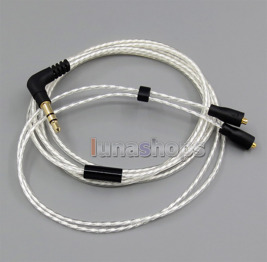 Lightweight Silver Plated 4N OCC Cable   For Westone W60 W50 W40 W30 W20 W10 Earphone
