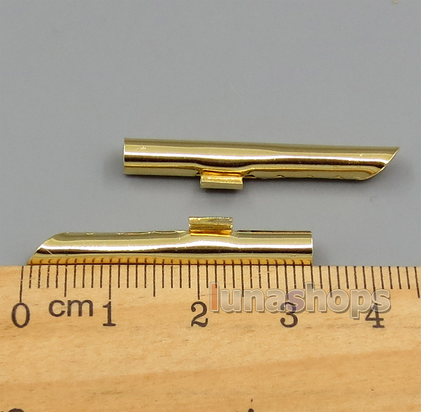 10pcs Bulk Pin Banana CMC 4mm Plug Adapter For Repair DIY Custom 33mm long 
