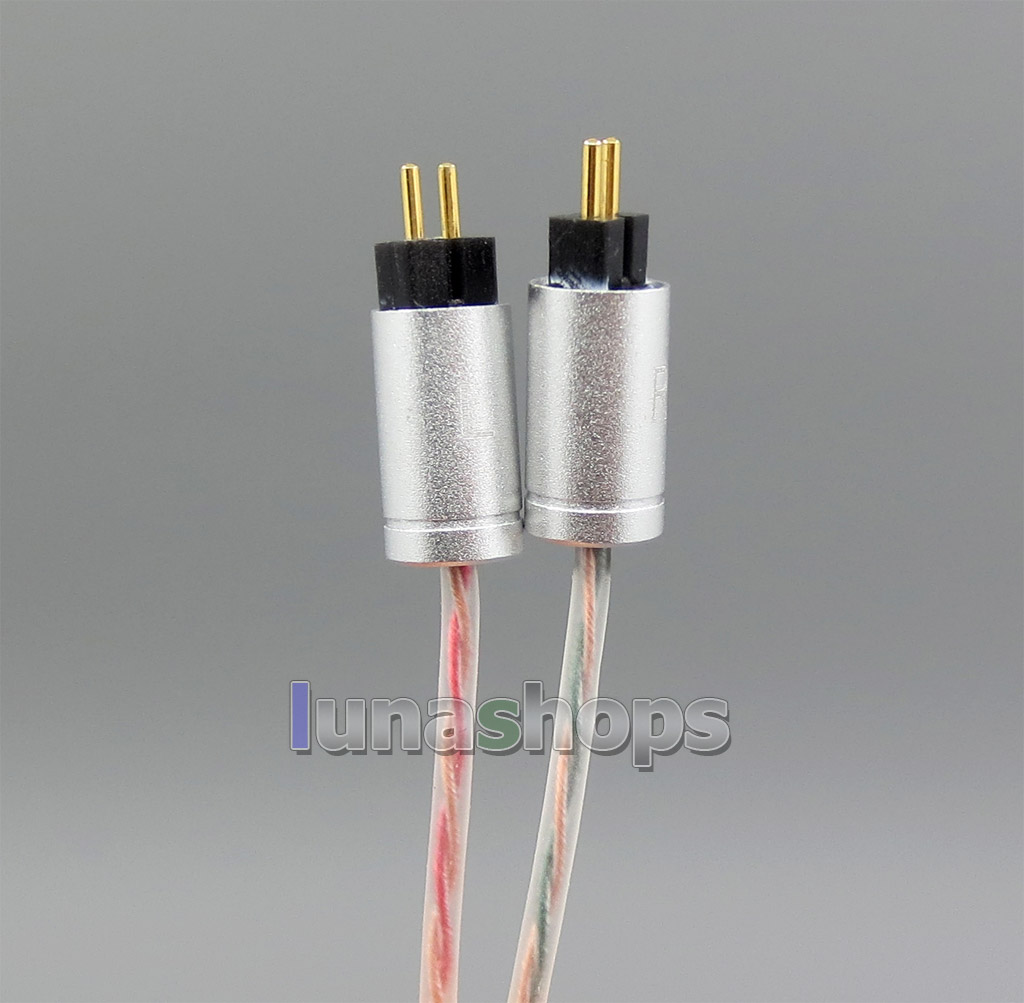 5N OFC Soft Clear Skin Earphone Cable For  Westone W4r um3x 0.78mm pins  
