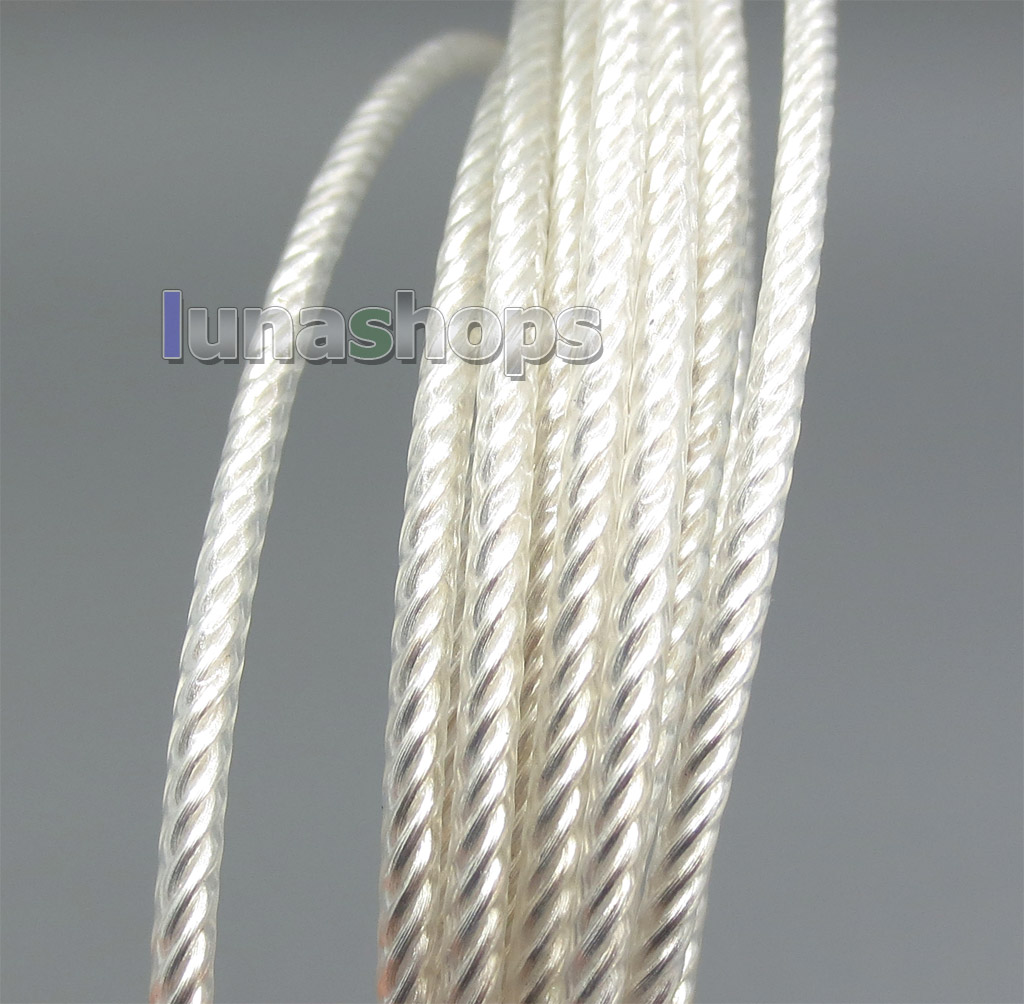 3m Pure Silver Plated 3.5mm Male Headphone cable for Sony mdr-10r mdr-10rc MDR-10R MDR-10RBT MDR-NC50 MDR-NC200D