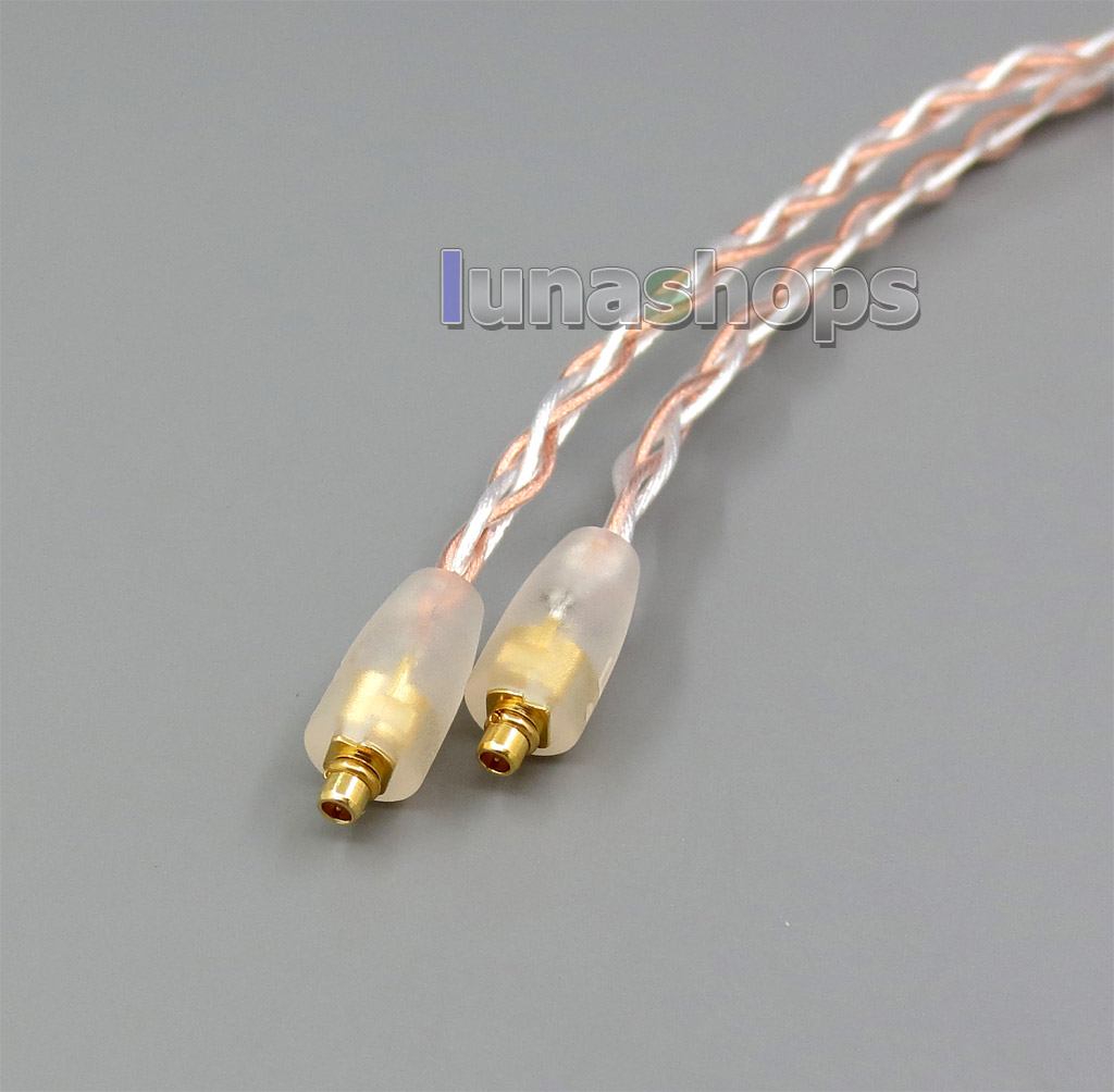 800 Wires Soft Silver + OCC Alloy 2.5mm Earphone Cable For Shure se535 se846