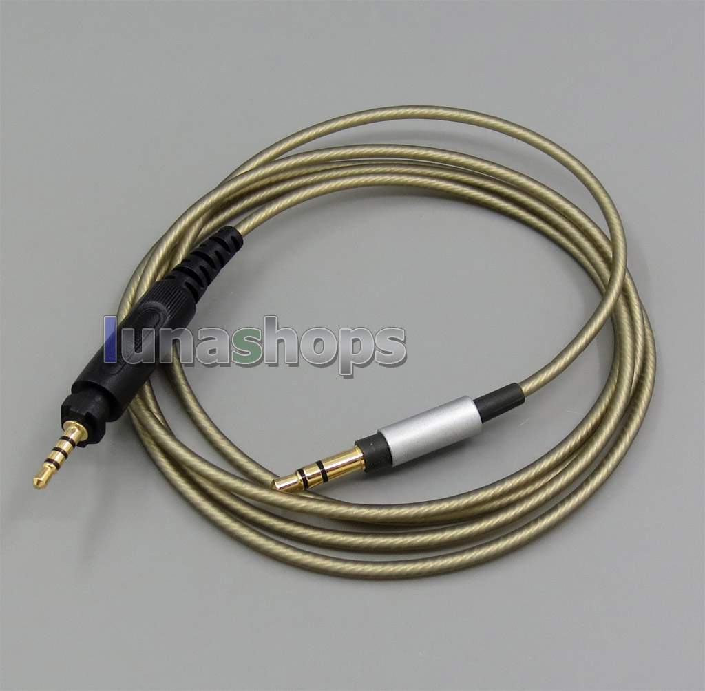 Silver Plated Cable For SHURE SRH440 SRH840 SRH940 SRH750DJ headphone Earphone