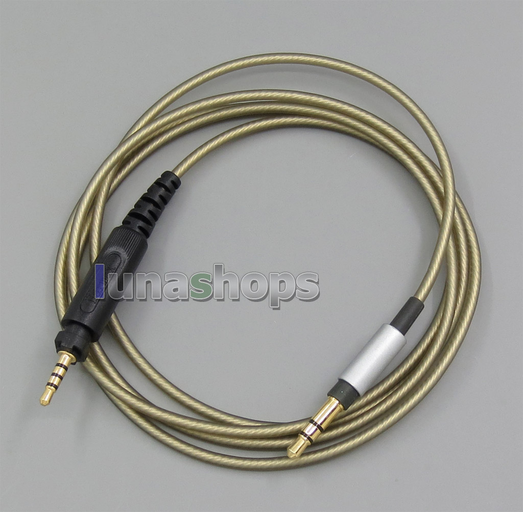Silver Plated Cable For SHURE SRH440 SRH840 SRH940 SRH750DJ headphone Earphone